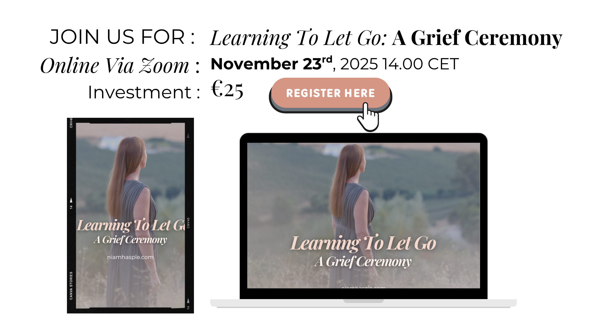 Grief Ceremony Sign up